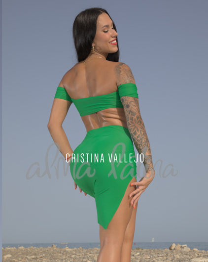 Falda Olimpia Verde