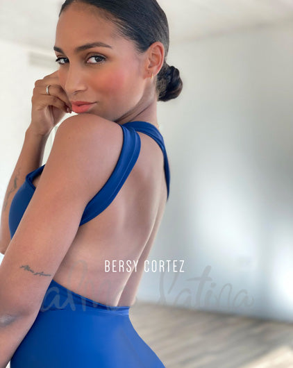 Navy Blue Aroa Jumpsuit