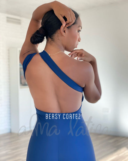 Navy Blue Aroa Jumpsuit