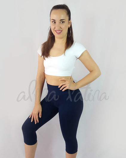 Navy Blue Pirate Leggings