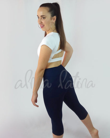 Navy Blue Pirate Leggings