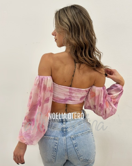 Top Aura Elegant Acuarela