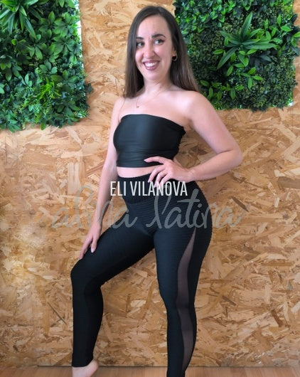 Leggings Brocado transparencias