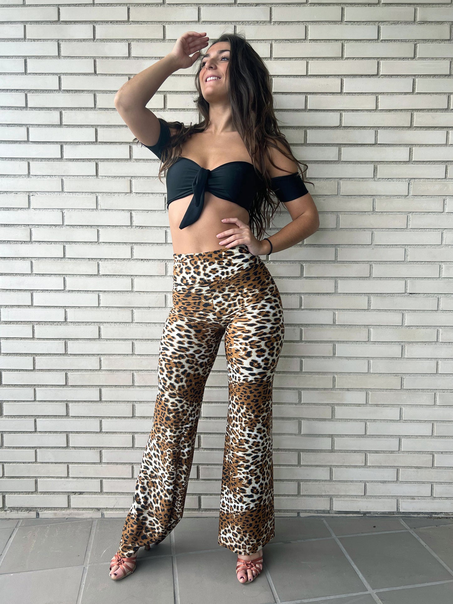 Pantalón Alma Leopardo