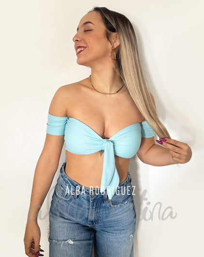 Top Aura Light Azul Bebé