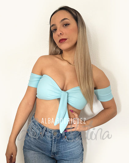 Top Aura Light Azul Bebé