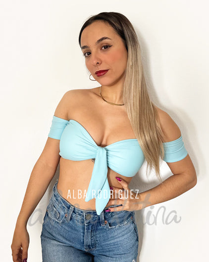 Top Aura Light Azul Bebé