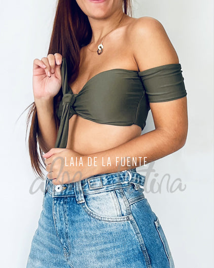 Top Aura Light Verde Militar