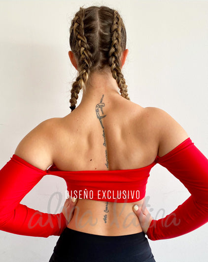 Top Aura Rojo