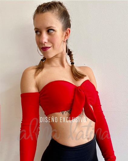 Top Aura Rojo