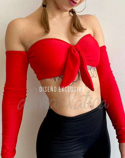 Top Aura Rojo