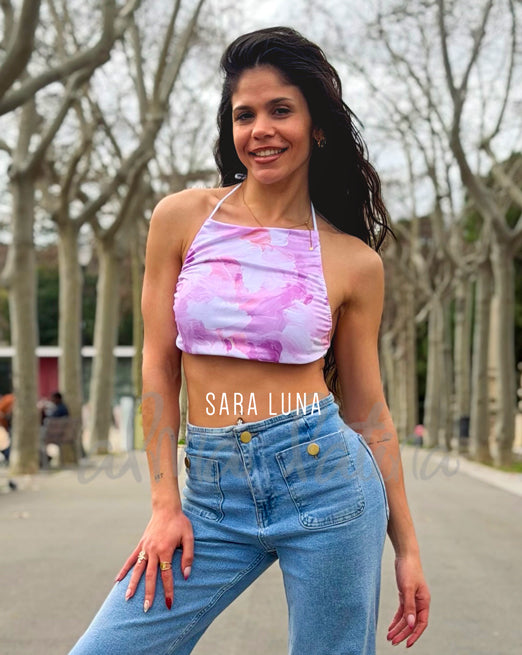 Top Guajira Corto Acuarela