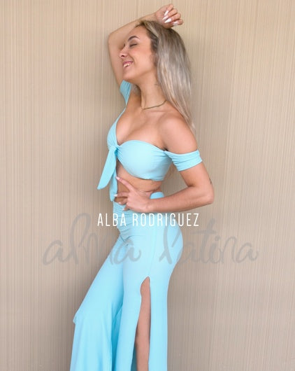 Pantalón Alma Open Azul Bebé