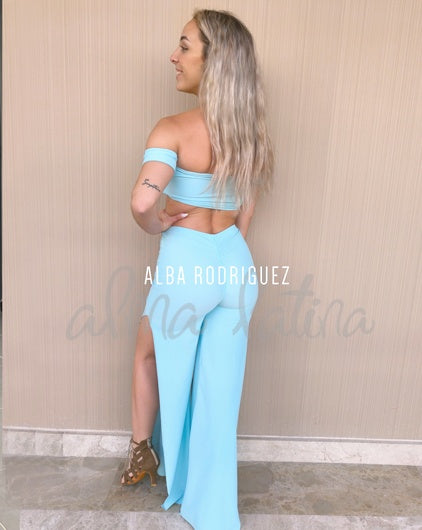 Pantalón Alma Open Azul Bebé