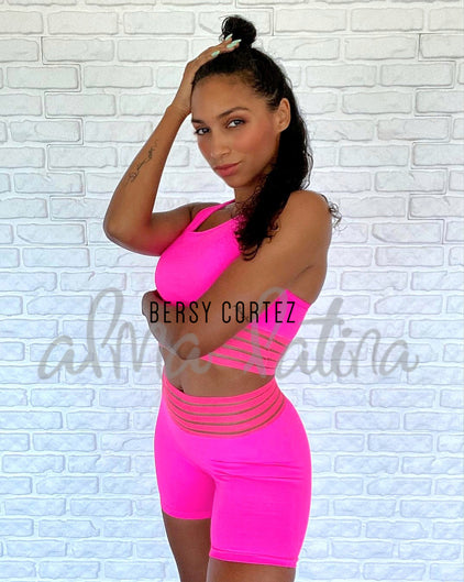 Pink Transparency Top