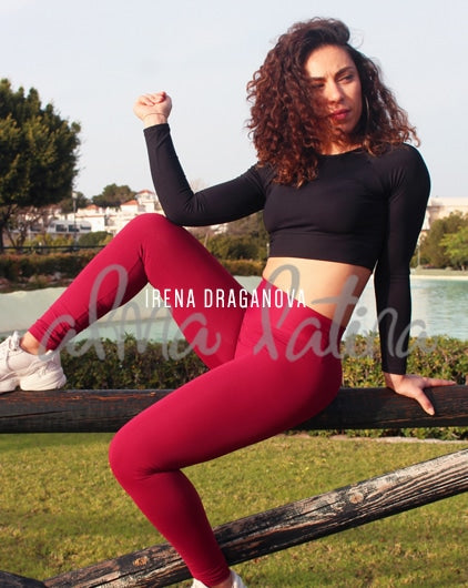 leggings-burdeos-modelo-clasico-ropa-de-baile-y-deportiva-irena-draganova