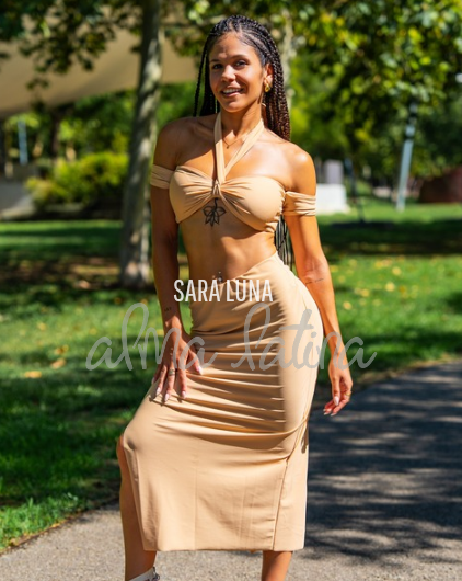 Falda Atenea Beige