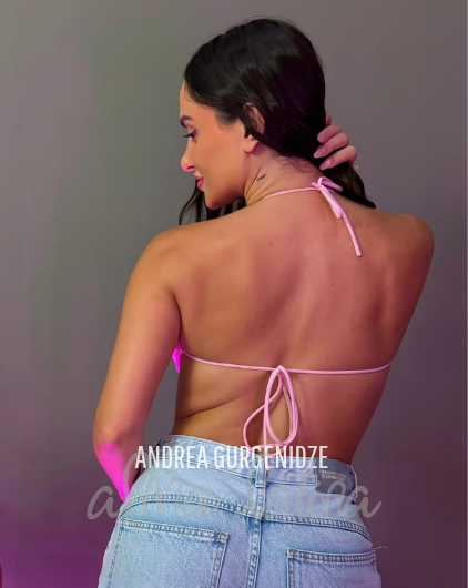 Top Guajira Corto rosa bebe