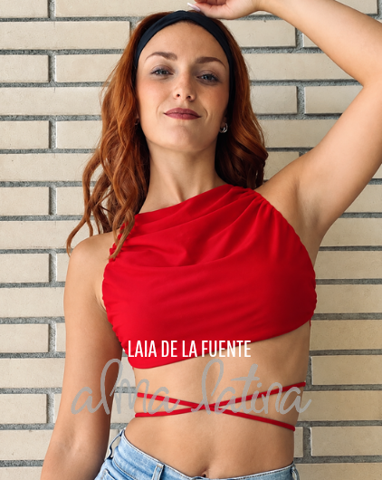 Top Guajira Corto Rojo