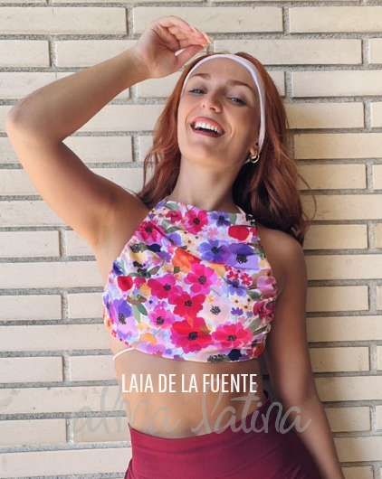 Top Guajira Corto Flores