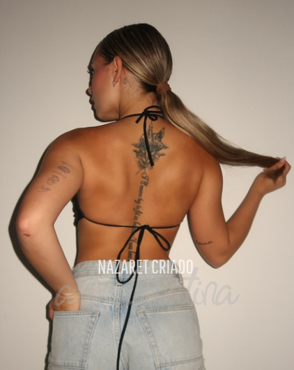 Top Guajira Corto Negro