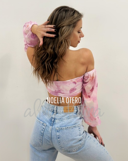 Top Aura Elegant Acuarela