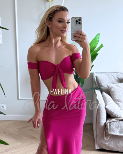 Falda Atenea Fucsia