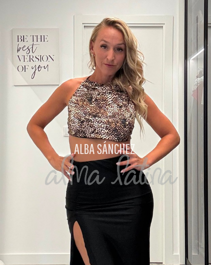 Falda Atenea Negra