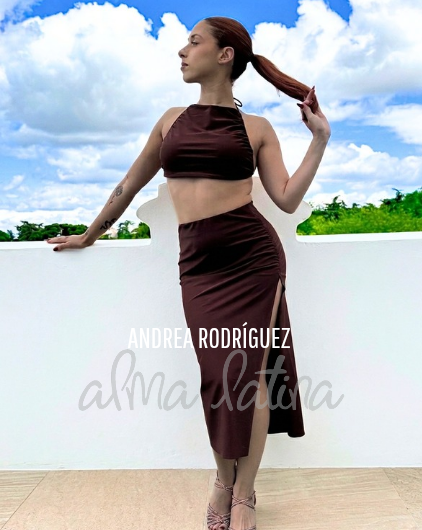 Falda Atenea Marrón