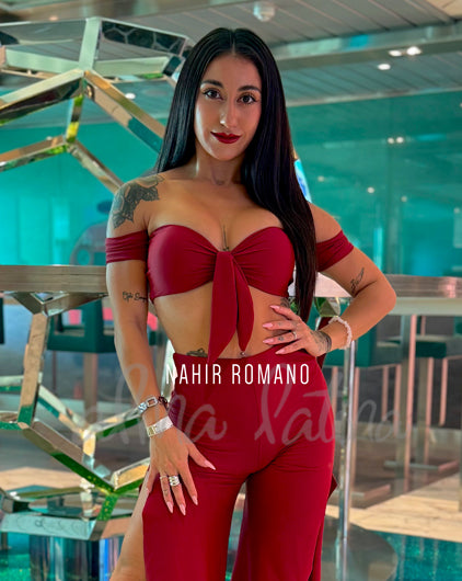 Top Aura Light Burdeos