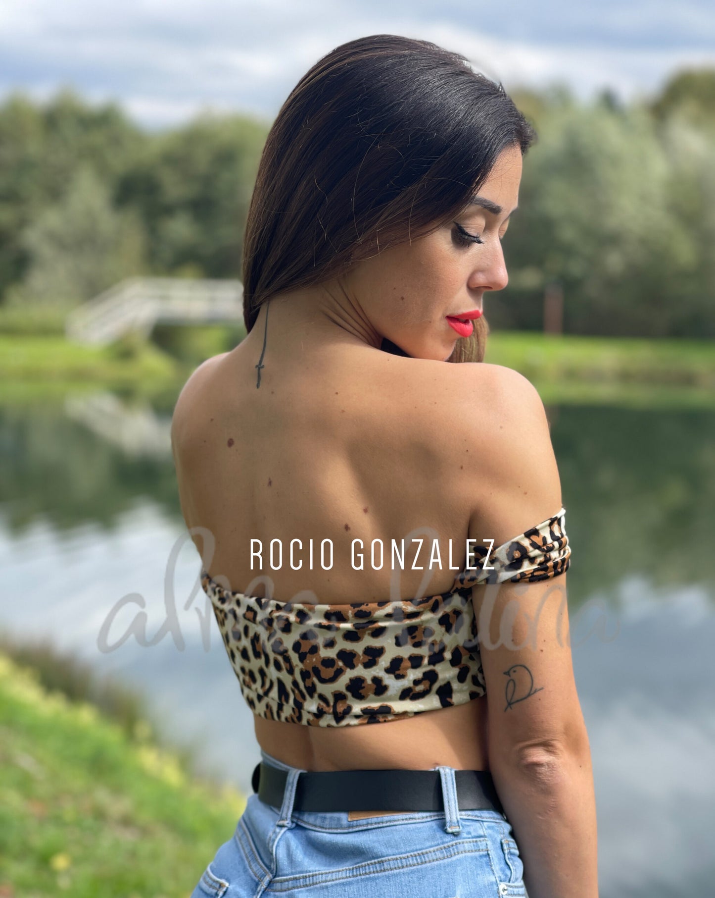 Top Aura Light Leopardo