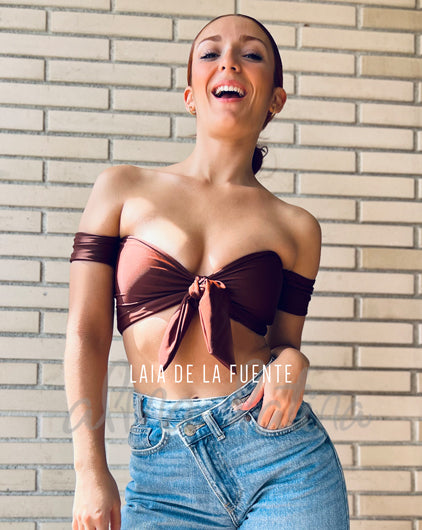 Top Aura Light Marrón