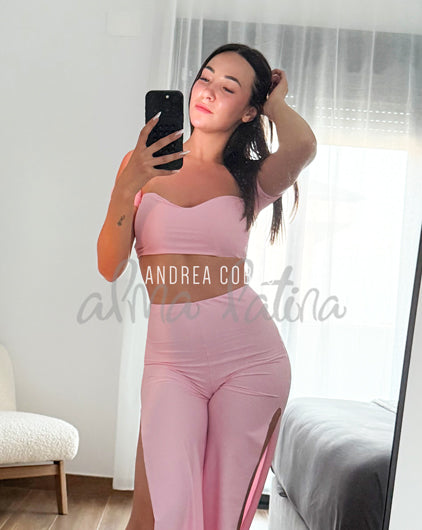 Top Aura Light Rosa Bebé