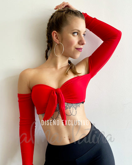 top-rojo-aura-ropa-de-baile